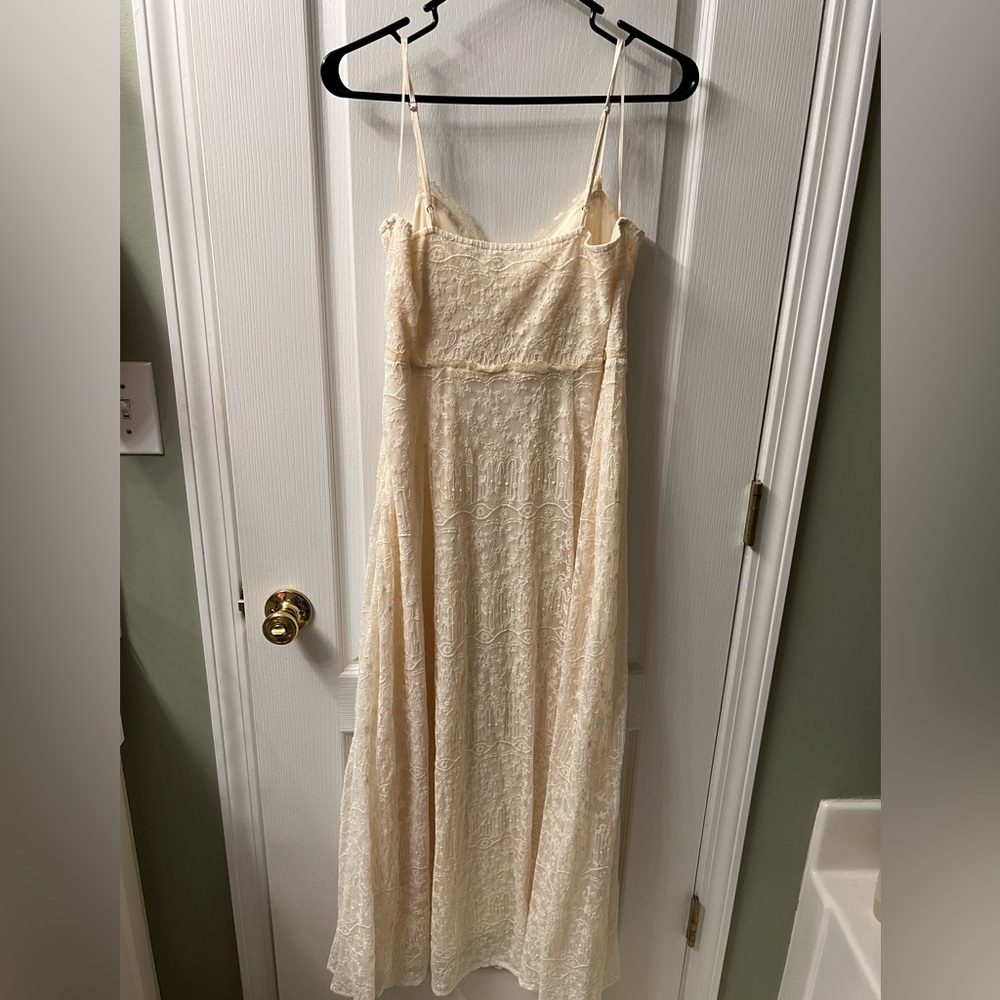 Free the Roses Cream Lace Dress - Picture 6 of 6